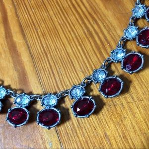 Vintage Faux Gem Necklace